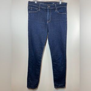 Ag Adriano Goldschmeid The Farrah Skinny Jean High Rise Skinny Ankle Size 28R